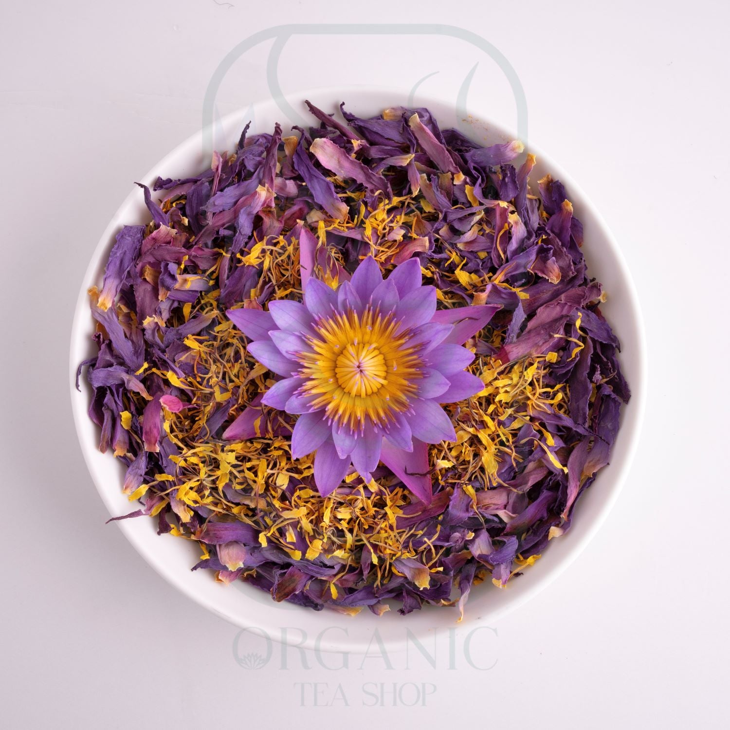 Blue Lotus flower petals and Stamens