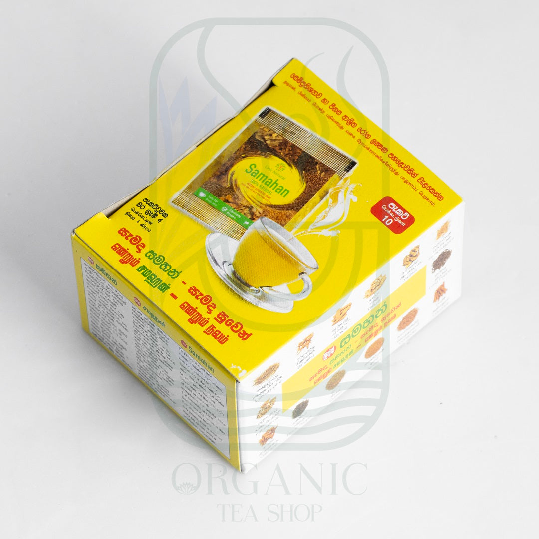 Samahan Ayurvedic Herbal Tea Packets – Authentic Sri Lankan Herbal Wellness Drink