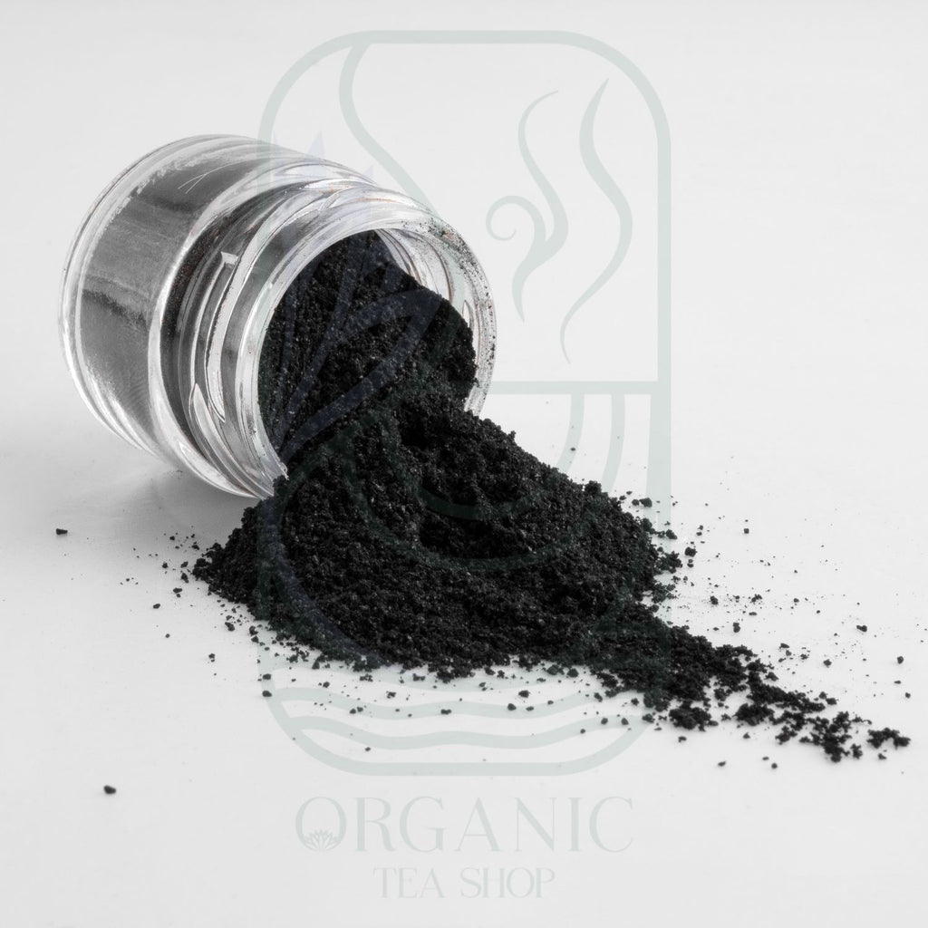 Activated charcoal powder premium natural carbon in a pack