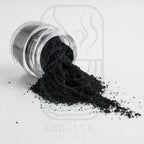 Activated charcoal powder premium natural carbon in a pack
