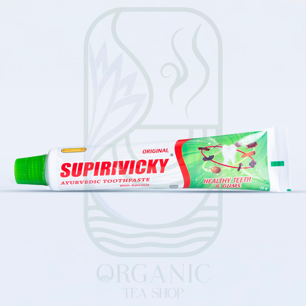 Ayurvedic herbal toothpaste for daily oral care