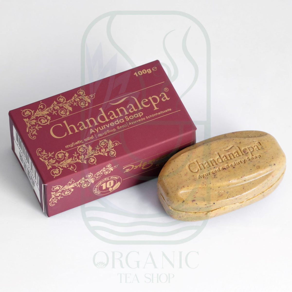 Chandanalepa ayurvedic herbal soap bar with traditional herbal ingredients