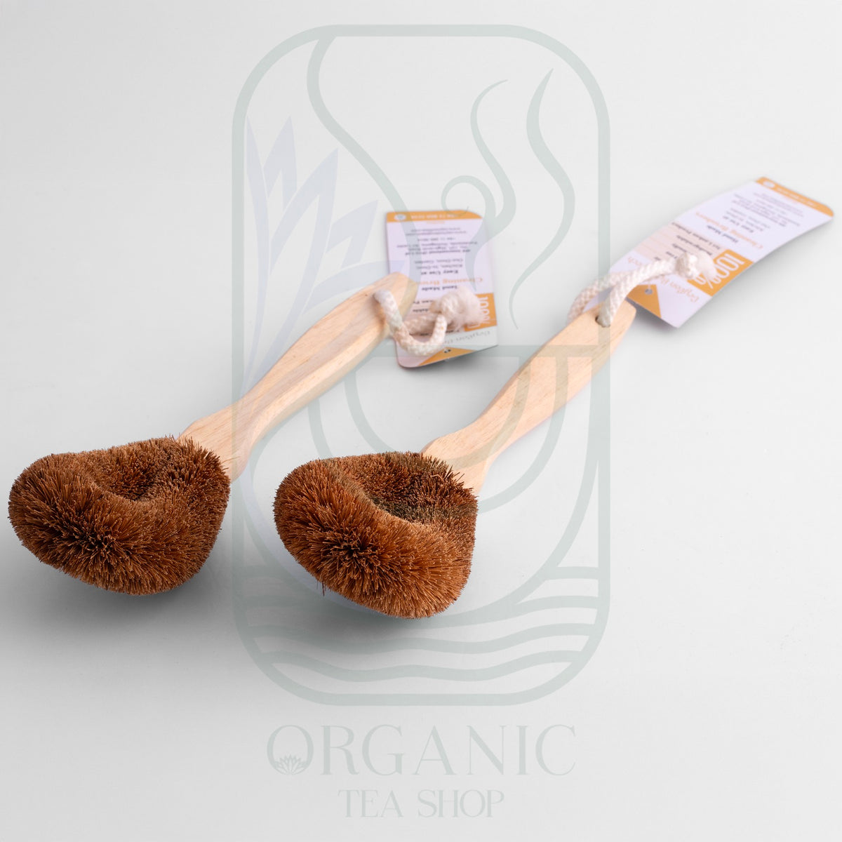 Coconut coir kitchen brush bristles for cookware cleaning