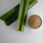 Dried pandan leaf powder for desserts and beverages